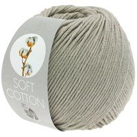 Lana Grossa Soft cotton 04 grijsbeige