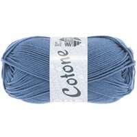 Lana Grossa Cotone 071 jeans blauw