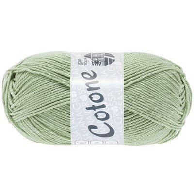 Lana Grossa Cotone 097 pastel linde groen