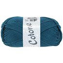 Lana Grossa Cotone 119 petrol blauw