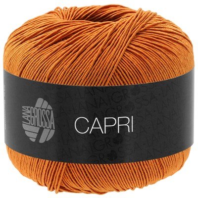 Lana Grossa Capri 18 oranje opruiming 