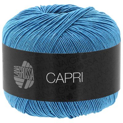 Lana Grossa Capri 21 helder blauw opruiming 