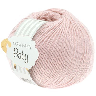 Lana Grossa Cool Wool Baby 267 poeder roze
