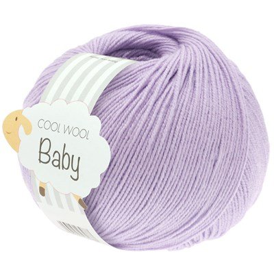 Lana Grossa Cool Wool Baby 268 lila opruiming 
