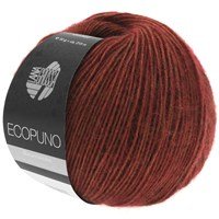 Lana Grossa Ecopuno 31 rood bruin (op=op uit collectie)