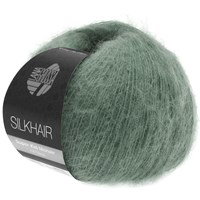 Lana Grossa Silkhair 127 oud groen