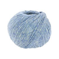 Lana Grossa Cotton Melange 2 jeans blauw