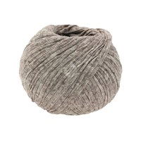 Lana Grossa Cotton Melange 12 grijs bruin