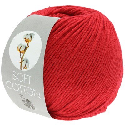 Lana Grossa Soft cotton 13 rood opruiming 