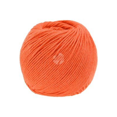 Lana Grossa Soft cotton 27 oranje