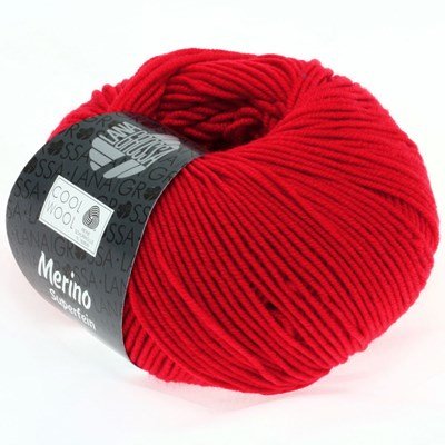 Lana Grossa Cool wool 417 rood opruiming 