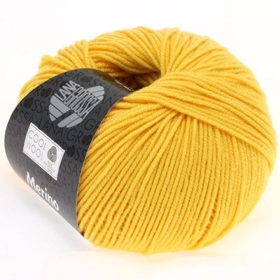 Lana Grossa Cool wool 419 geel