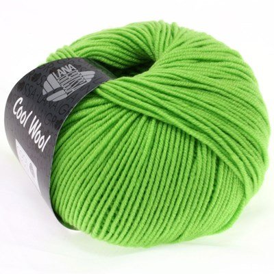 Lana Grossa Cool wool 509 fris groen opruiming 