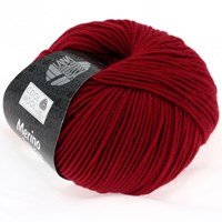 Lana Grossa Cool wool 514 rood bruin