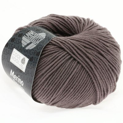 Lana Grossa Cool wool 558 grijs bruin opruiming 