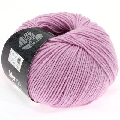 Lana Grossa Cool wool 580 oud roze