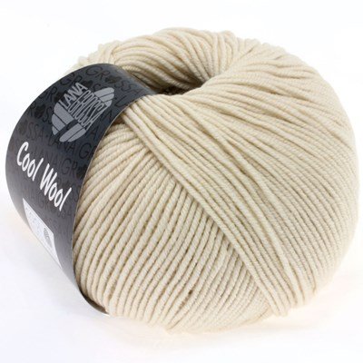Lana Grossa Cool wool 590 naturel opruiming 