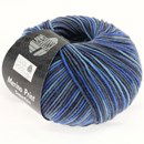 Lana Grossa Cool wool print 716 blauw (opruiming)