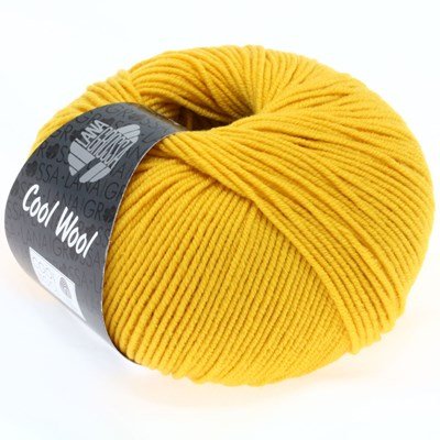 Lana Grossa Cool wool 2005 geel opruiming 