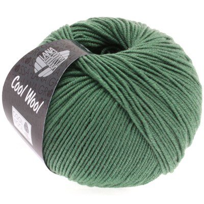 Lana Grossa Cool wool 2021 grijs groen opruiming 