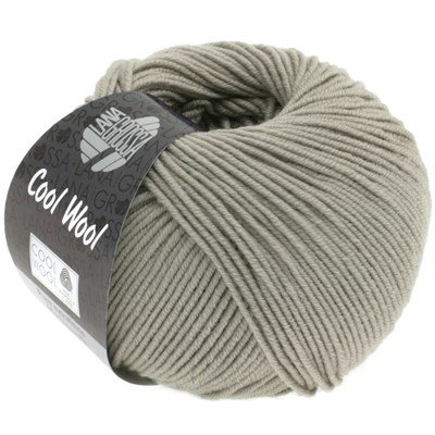 Lana Grossa Cool wool 2027 grijs naturel