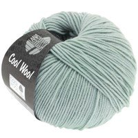 Lana Grossa Cool wool 2028 licht blauw grijs