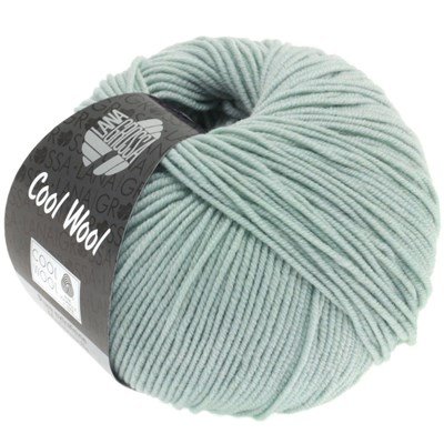 Lana Grossa Cool wool 2028 licht blauw grijs opruiming 