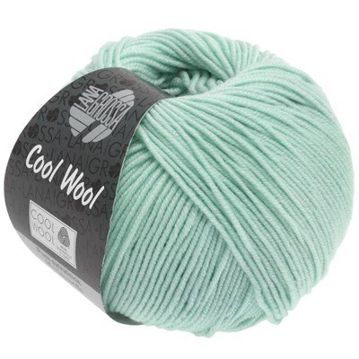 Lana Grossa Cool wool 2030 pastel turquoise opruiming 