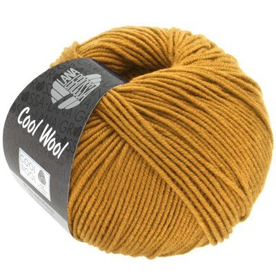Lana Grossa Cool wool 2035 oker geel opruiming 