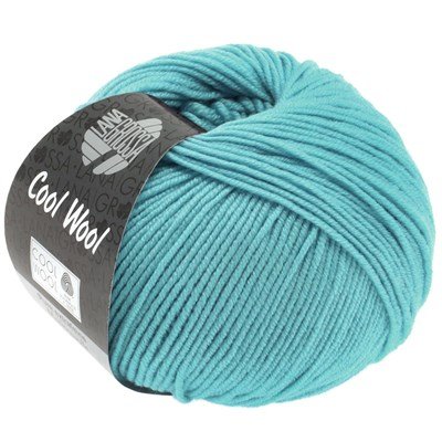 Lana Grossa Cool wool 2048 mint blauw opruiming 