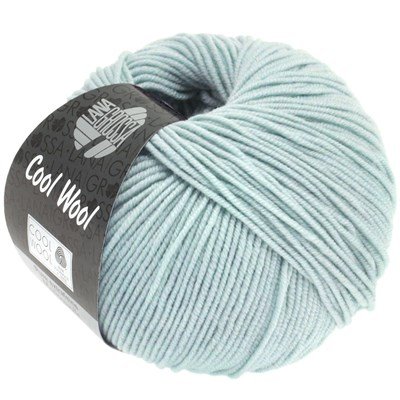 Lana Grossa Cool wool 2057 lichtblauw opruiming 