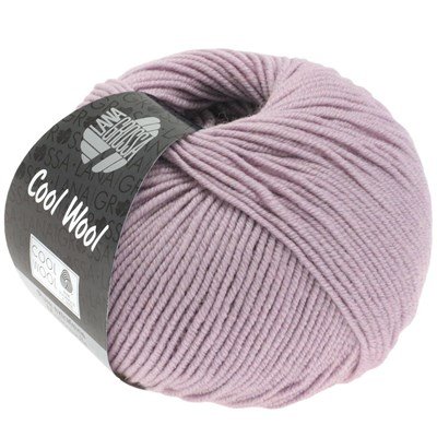 Lana Grossa Cool wool 2058 lichtpaars opruiming 