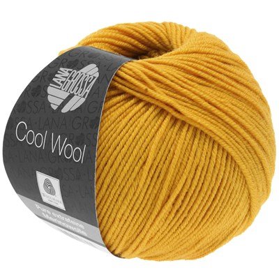 Lana Grossa Cool wool 2065 safran geel opruiming 