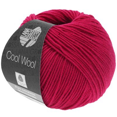Lana Grossa Cool wool 2067 purper rood opruiming 