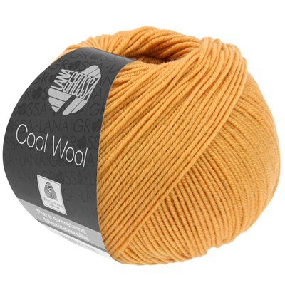 Lana Grossa Cool wool 2083 mat geel