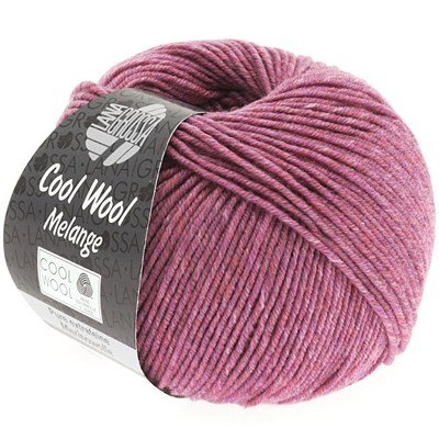 Lana Grossa Cool wool mélange 7130 fuchsia opruiming 