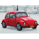 Borduurpakket Retro Car