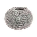 Lana Grossa Ecopuno tweed 309 lichtgrijs gemeleerd (opruiming)