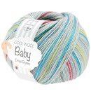 Lana Grossa Cool Wool Baby degrade 314 grijs, blauw, groen, rood (opruiming)