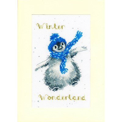 Borduurpakket kerst - Hannah Dale Winter Wonderland