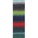 Lang Yarns Merino 120 dégradé 37.0011 Mint/Bordeaux/Blue