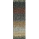 Lang Yarns Merino 120 dégradé 37.0013 Beige/Petrol/Grey