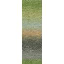 Lang Yarns Merino 120 dégradé 37.0014 Olive/Corn