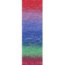 Lang Yarns Merino 150 dégradé 40.0013 Blue/Pink/Red