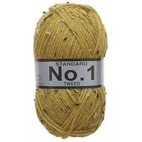 Lammy Yarns No 1 Tweed 690 mostred geel