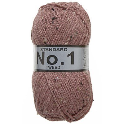 Lammy Yarns No 1 Tweed 685 oud roze