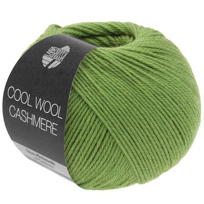 Lana Grossa Cool wool cashmere 40 fris groen op=op uit collectie 