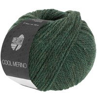 Lana Grossa Cool merino 19 donkergroen