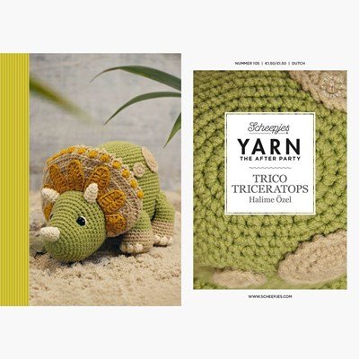 Scheepjes Yarn after party no. 105 Trico Triceratops