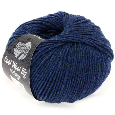 Lana Grossa Cool wool big 655 donkerblauw